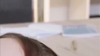 Leya Desantis Chooses Anal Instead Of Her Studies