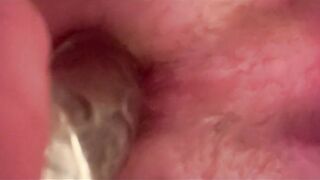 White hunk with giant sissygasm