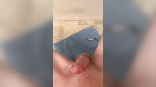 Large Schlong White Male Cums Everywhere