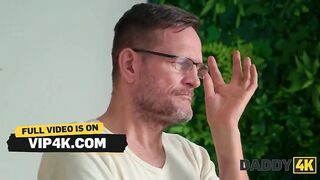 DADDY4K. Porno model secretly screwed fiance's stepdaddy