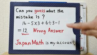 Can u guess what the mistake is.[JapanMath](ob)