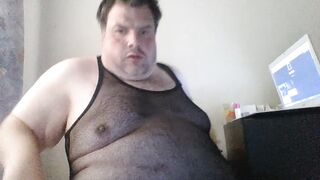 Durchsichtiges Schwarzes Hemd und Nippelgewichten