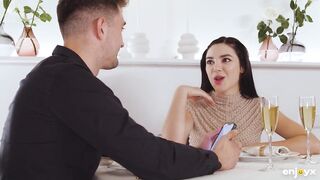 Her constricted anal opening belong to him