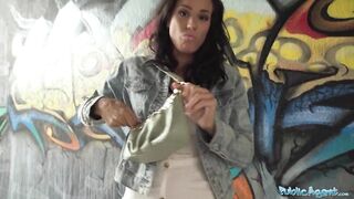 Public Agent - This babe said me that I make her soaked cunt VERY CHEERFUL