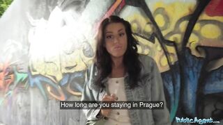 Public Agent - This babe said me that I make her soaked cunt VERY CHEERFUL