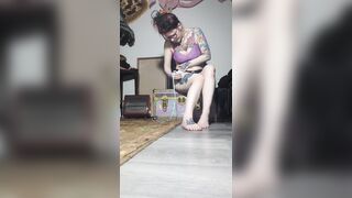 Been a week since I've showered. Going out for greater quantity walks but still depressed.