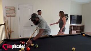 Trailer Darren Blaze invited his homie MassagebyBlack (MBB) over for the weekend to kick it like they used to. However; Darren's woman Alisha Adams one time that babe caught a glance of MBB this babe quickly showed him this babe was interested