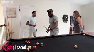 Trailer Darren Blaze invited his homie MassagebyBlack (MBB) over for the weekend to kick it like they used to. However; Darren's woman Alisha Adams one time that babe caught a glance of MBB this babe quickly showed him this babe was interested