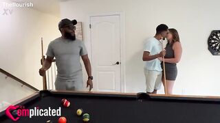 Trailer Darren Blaze invited his homie MassagebyBlack (MBB) over for the weekend to kick it like they used to. However; Darren's woman Alisha Adams one time that babe caught a glance of MBB this babe quickly showed him this babe was interested