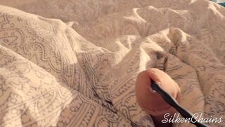 Sounding my knob makes me cum all over myself