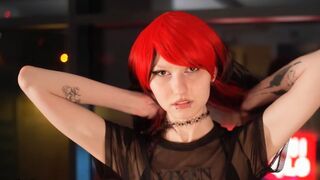 eighteen-year-old alternative hotty is being screwing hard by a ebony dude