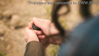 Sage Hunter Supplicates The Ghoul For A Coarse Bang and Facial - Fallout Porn Cosplay Parody