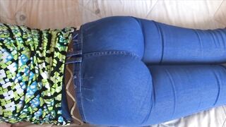 I love showing off my large booty and being touched, it excites me also much