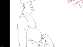 Black compilation of cock suckin cum catching hoes