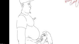 Black compilation of cock suckin cum catching hoes