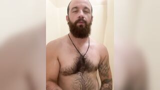 Shower jerk off my shlong