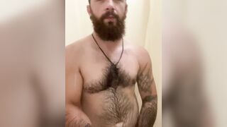 Shower jerk off my shlong