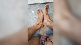 Pissing on my own feet