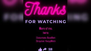 Just riding a vibrator