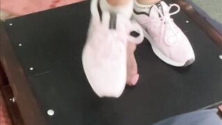 CBT in my pink Nike trainers.