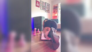 Just me my workout and your immodest thoughts