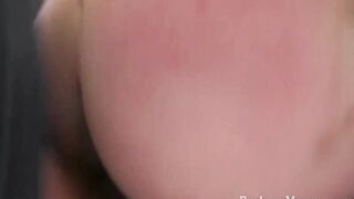 Amateur bitch gets spanked and a vibrator in her booty