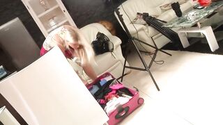 Sandys Teeny Casting - Lustful Brunette hair Gets Banged by a Lewd Jock
