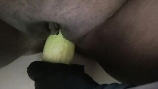 can't await for dick so i used cucumber inside