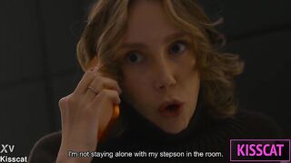 What Happens When Slutty Step Mommy Shares Hotel Daybed with Step Son All Night?
