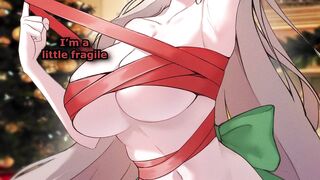 Santa's daughter makes your Christmas desires come true: Vanilla, Edging, Frenulum
