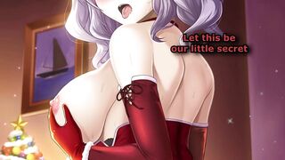 Santa's daughter makes your Christmas desires come true: Vanilla, Edging, Frenulum