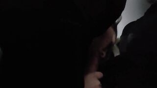 Wife Gets three Creampies Whilst Spouse Watches at Gloryhole
