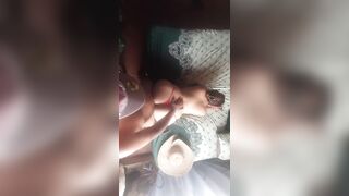 Wench recorded from the ceiling