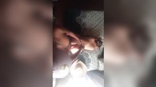 Wench recorded from the ceiling