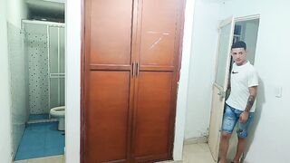 My hawt latin chick stepmom tells me that if we can bang in the pool and fill it all with homemade sex milk