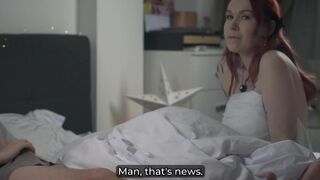 My Stepdaughter Sneaks Into My Daybed On Recent Year's - Will I Train Her How to Ride My Dick?