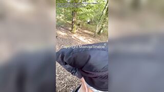 CUM WALK - I walk with a face full of cum in the street after taking 4 facials