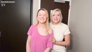 eighteen year old college teens share room with Pervy Stepbro - Adaline Star x Dez Hansen