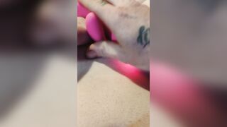 Vibrating masturbation climax
