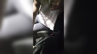 a stranger sucks my jock in the car - Excited Public Sex