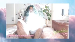 Black Femdom-goddess Livecam Tease Compilation