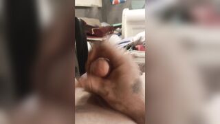 Cum cum cum from my soft to hard jock