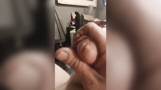 Cum cum cum from my soft to hard jock