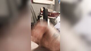 Cum cum cum from my soft to hard jock