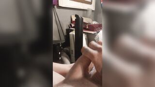 Cum cum cum from my soft to hard jock