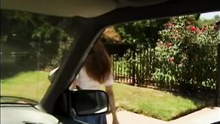 Youthful brunette hair gets one as well as the other bang holes screwed by a fit chap