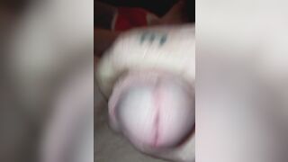 Large chunky schlong strong masterbation!!