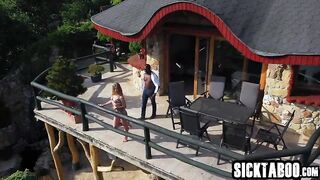 Lascivious large butt mother I'd like to fuck sucks jock previous to ass slam with large weenie ebony boyfriend