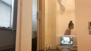 Of The Stripped Ballerina's Baths Time.