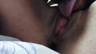 Superlatively good vagina lickin
